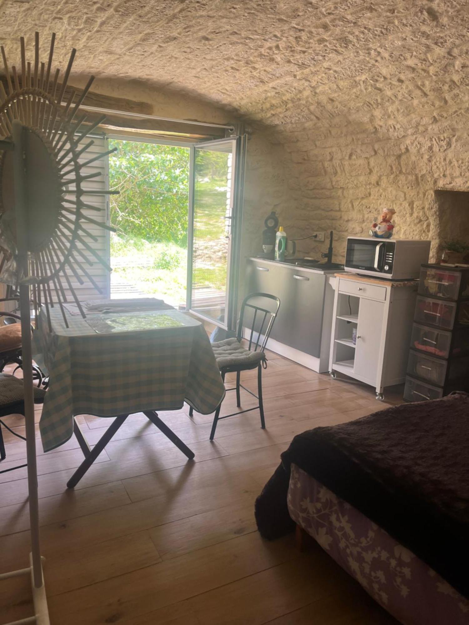 Ferienwohnung Voute Des Anges Type Loft Sans Cloison Castelnau-Montratier Exterior foto